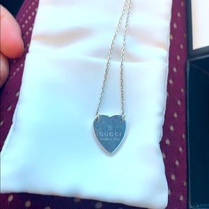 Gucci heart hecklace